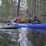 Canoe trips Estonia Ahja river